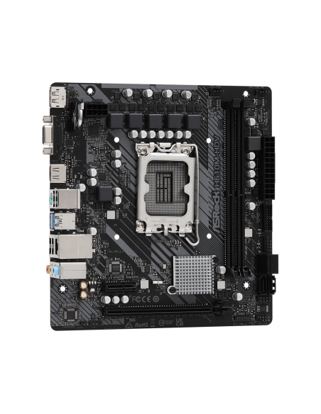Дънна платка ASRock H610M-HDV, LGA1700, mATX