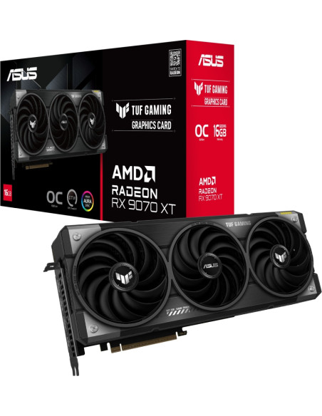 Видео карта ASUS TUF GAMING RADEON RX 9070 XT OC 16GB GDDR6