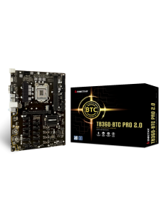 Дънна платка BIOSTAR TB360-BTC PRO 2.0 Intel Socket 1151 2