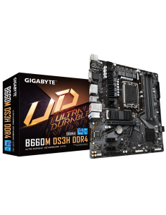 Дънна платка GIGABYTE B660M DS3H, socket 1700, mATX 2