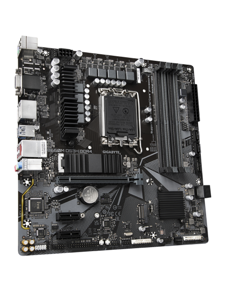 Дънна платка GIGABYTE B660M DS3H, socket 1700, mATX