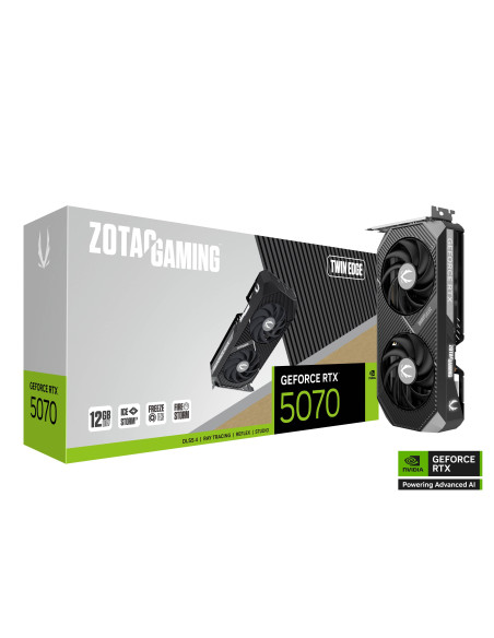Видео карта ZOTAC GAMING RTX 5070 Twin Edge 12GB GDDR7