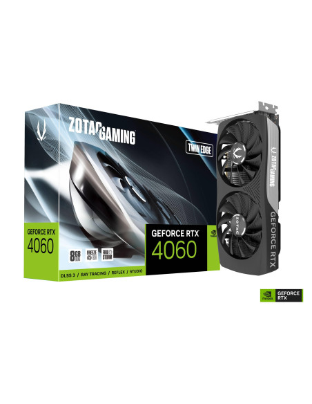 Видео карта ZOTAC GAMING GeForce RTX 4060 Twin Edge 8GB GDDR6