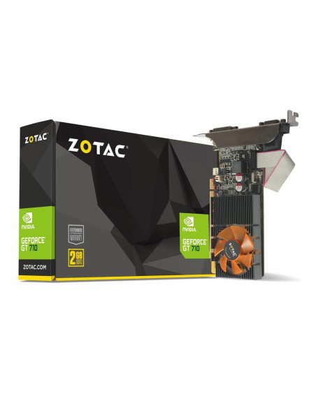 Видео карта ZOTAC GeForce GT 710 2GB GDDR5