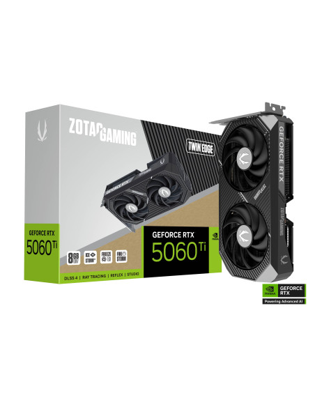 Видео карта ZOTAC GAMING RTX 5060 TI Twin Edge 8GB GDDR7