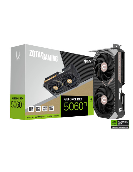 Видео карта ZOTAC GAMING RTX 5060 TI AMP 8GB GDDR7
