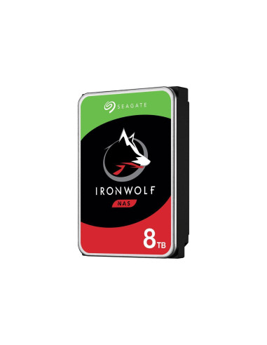 Хард диск SEAGATE IronWolf ST8000VN004, 8TB, 256MB Cache, SATA 6.0Gb/s
