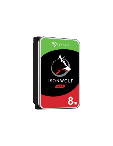 Хард диск SEAGATE IronWolf ST8000VN004, 8TB, 256MB Cache, SATA 6.0Gb/s