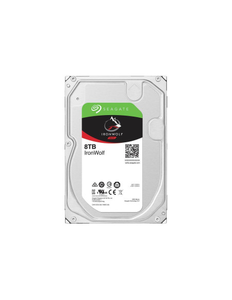 Хард диск SEAGATE IronWolf ST8000VN004, 8TB, 256MB Cache, SATA 6.0Gb/s