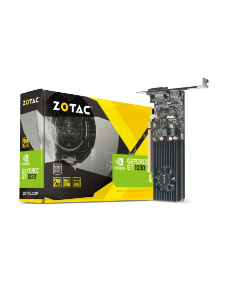 Видео карта ZOTAC GeForce GT 1030 2GB GDDR5 Low Profile