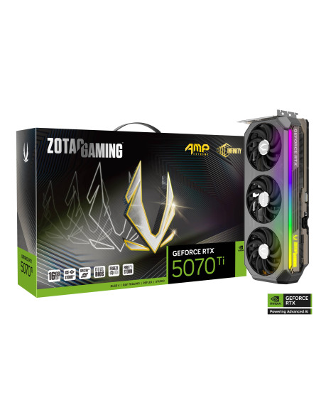 Видео карта ZOTAC GAMING RTX 5070 TI AMP Extreme INFINITY 16GB GDDR7