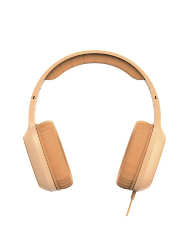 HAMA Слушалки с микрофон -quot,Fun C-quot,, USB-C, водач за кабел от едната страна, Оранжев