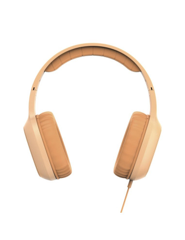 HAMA Слушалки с микрофон -quot,Fun C-quot,, USB-C, водач за кабел от едната страна, Оранжев