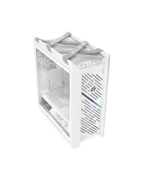 Кутия ASUS ROG Strix Helios II EATX Mid-Tower - White