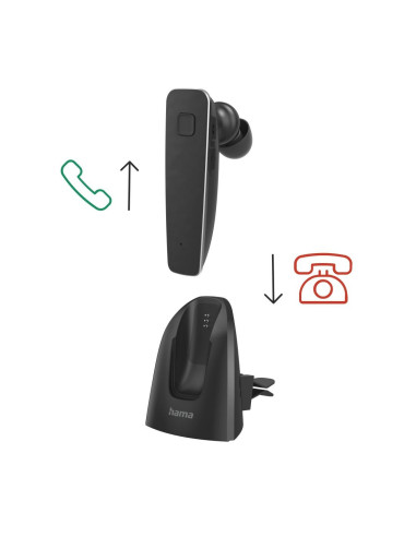 HAMA Блутут слушалка -ldquo,MyVoice2100-rdquo,, Multipoint, черен