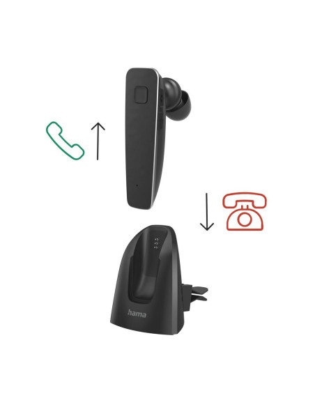 HAMA Блутут слушалка -ldquo,MyVoice2100-rdquo,, Multipoint, черен