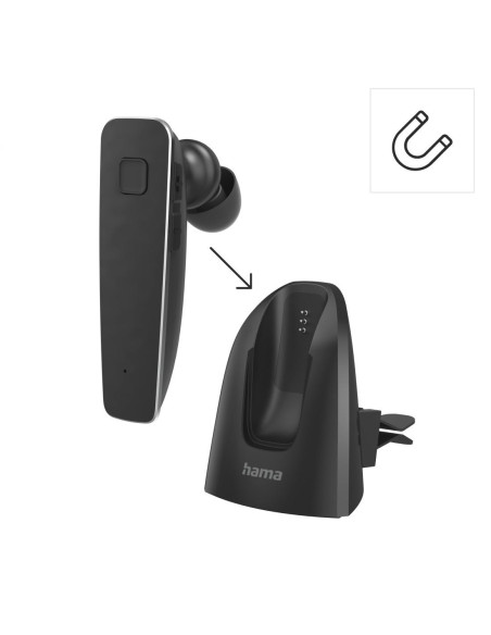 HAMA Блутут слушалка -ldquo,MyVoice2100-rdquo,, Multipoint, черен