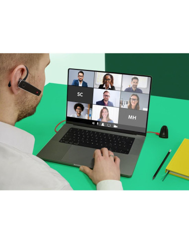 HAMA Блутут слушалка -ldquo,MyVoice2100-rdquo,, Multipoint, черен