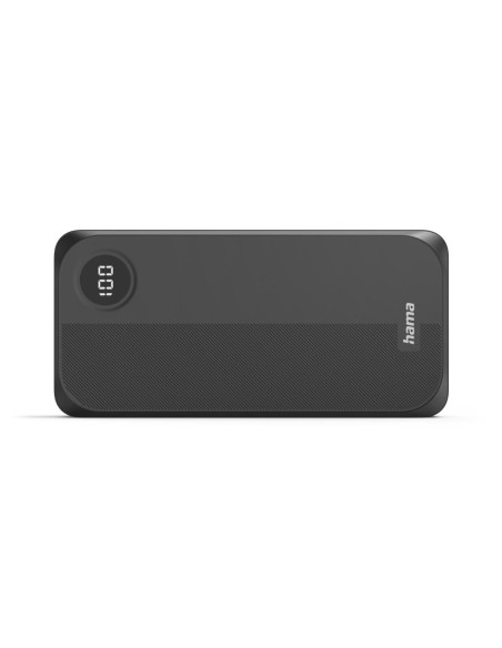 HAMA Външна батерия 20000 mAh, 3 изхода: 2 x USB-C, 1 x USB-A, черна