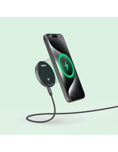 Hama Безжично Qi2 зарядно устройство, 15 W