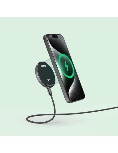 Hama Безжично Qi2 зарядно устройство, 15 W