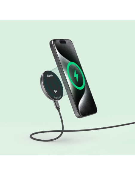 Hama Безжично Qi2 зарядно устройство, 15 W