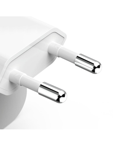 HAMA Бързо мини зарядно GaN, 2 x USB-C, PD, 40 W, сгъващ се адаптер, бял