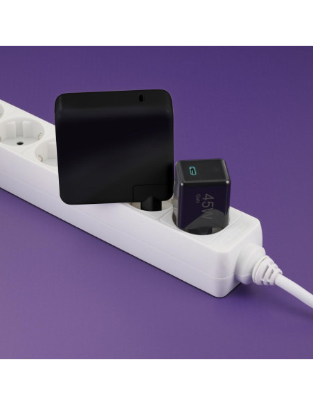 HAMA Бързо мини зарядно GaN, USB-C, PD, 45 W, черно