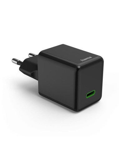 HAMA Бързо мини зарядно GaN, USB-C, PD, 45 W, черно