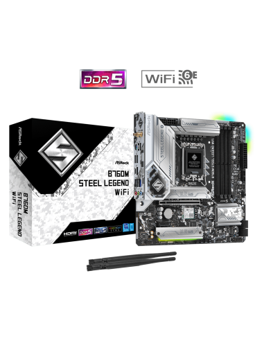 Дънна платка ASRock B760M Steel Legend WIFI DDR5