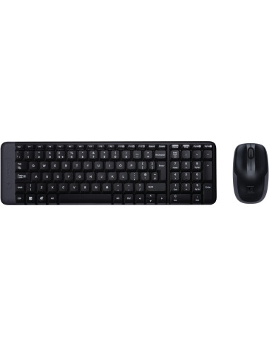 Kомплект безжични клавиатура с мишка Logitech MK220