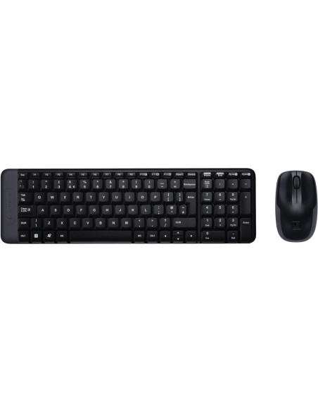 Kомплект безжични клавиатура с мишка Logitech MK220