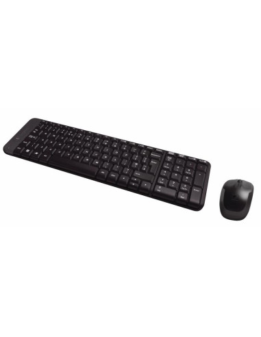 Kомплект безжични клавиатура с мишка Logitech MK220