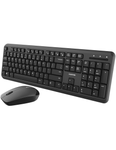 CANYON SET-W20, Wireless combo set,Wireless keyboard with Silent switches,105 keys,BG layout,optical 3D Wireless mice 100DPI  2