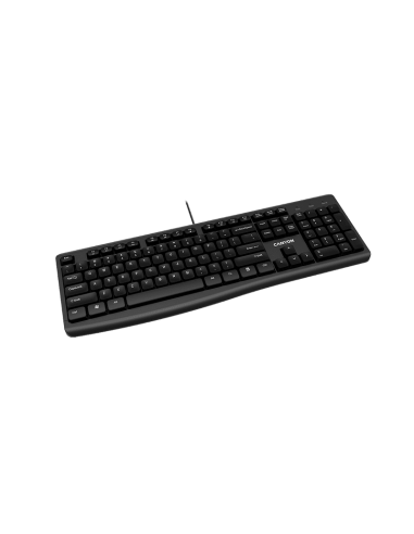Wired Chocolate Standard Keyboard ,105 keys, slim  design with chocolate key caps,  1.5 Meters cable length,Size 434.2145.427
