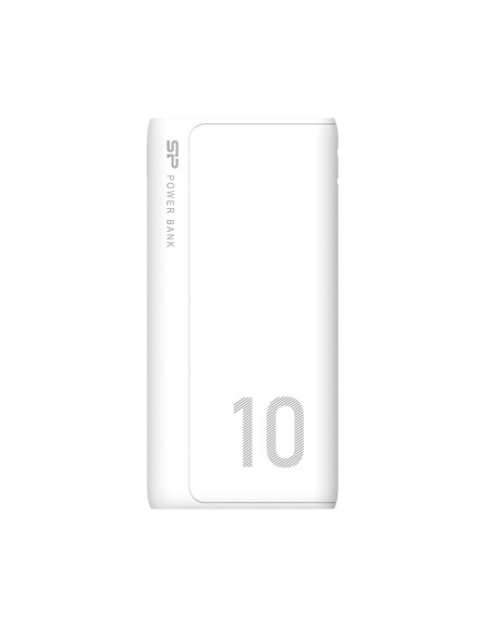 Външна батерия Silicon Power GP15 10000 mAh, Бяла