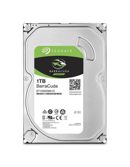 Хард диск SEAGATE BarraCuda, 1TB, 256MB, 7200 rpm,  SATA 3, ST1000DM014