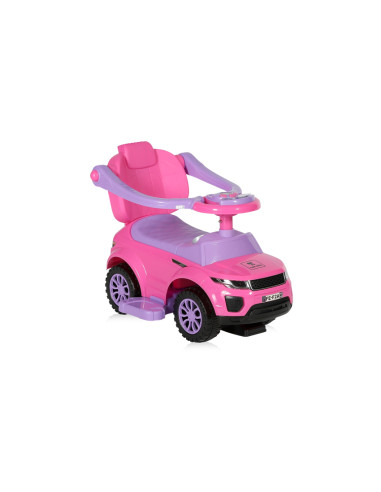 КОЛА ЗА ЯЗДЕНЕ OFF ROAD+ДРЪЖКА РОЗОВА