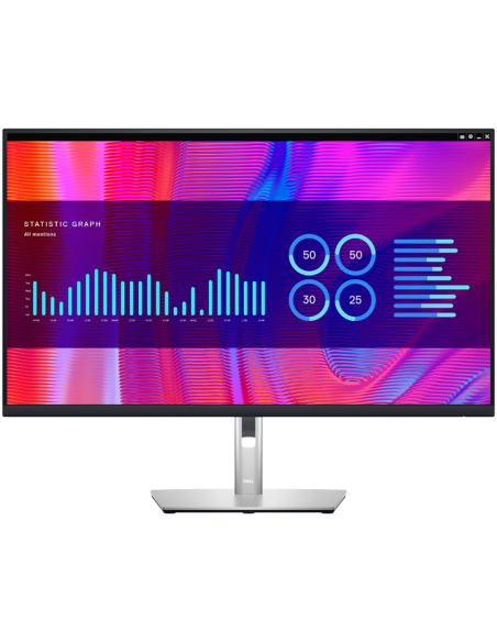 Dell Monitor LED Professional P3223DE, 31.5", QHD 2560x1440, 16:9 60Hz, IPS AG, ComfortView Plus, Flicker Free, 350 cd/m2, 10