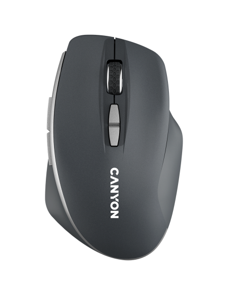 CANYON mouse MW-21 BlueLED 7buttons Wireless Dark Grey