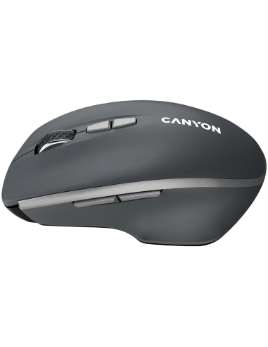CANYON mouse MW-21 BlueLED 7buttons Wireless Dark Grey