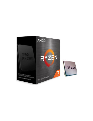 Процесор AMD Ryzen 7 5700X, AM4 Socket, 8 Cores, 3.4GHz, 36MB Cache, 65W, Box