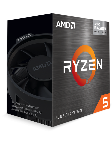 Процесор AMD Ryzen 5 5600G, 3.9GHz(Up to 4.4GHz), 65W, AM4