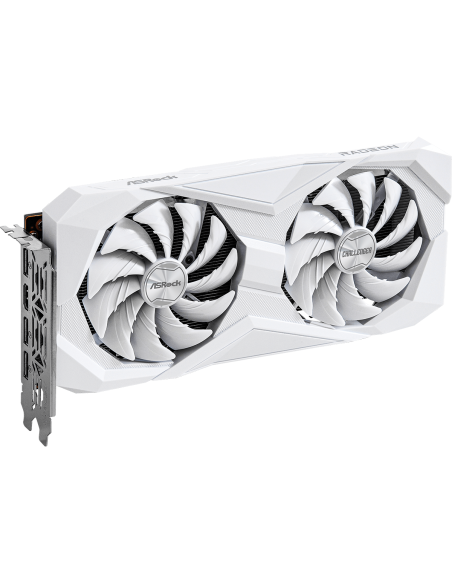 Видеокарта ASRock AMD Radeon RX 6600 Challenger White 8GB