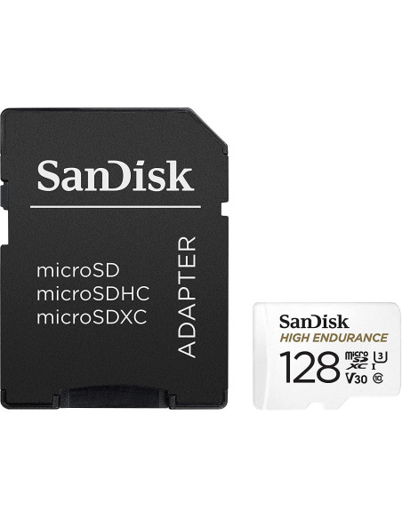 Карта памет SANDISK micro SDXC UHS-I, U3, SD Адаптер, 128GB