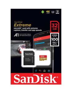 Карта памет Sandisk Extreme-reg, microSDHC Card, 32GB