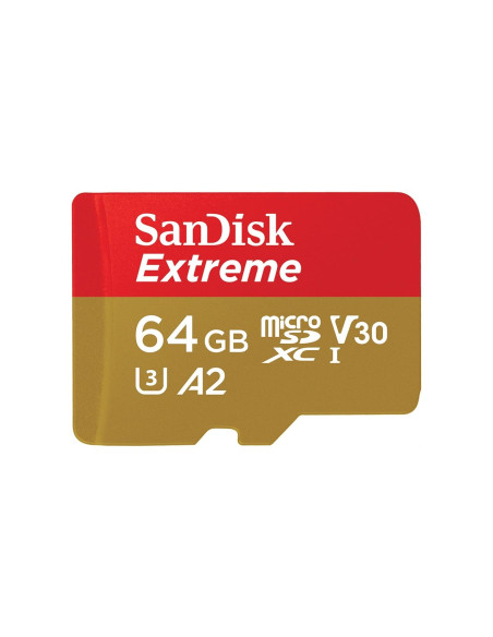 Карта памет SANDISK Extreme microSDXC, 64GB