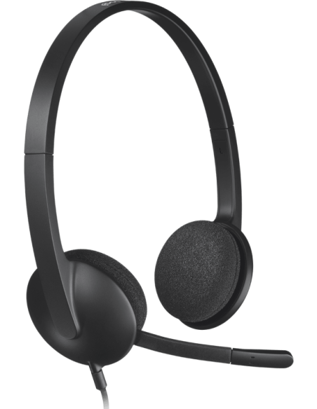 Слушалки с микрофон Logitech H340