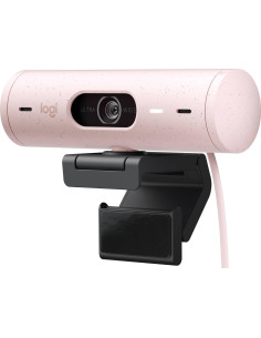 Logitech BRIO 500 Rose Full HD уеб камера, микрофон, USB
