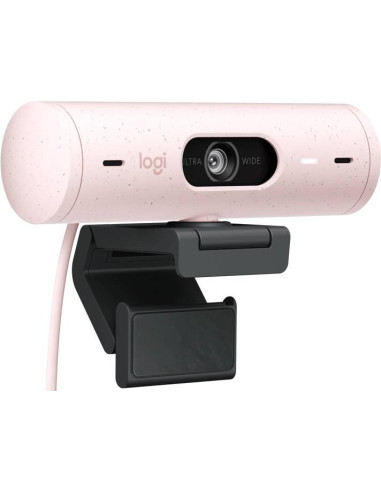 Logitech BRIO 500 Rose Full HD уеб камера, микрофон, USB